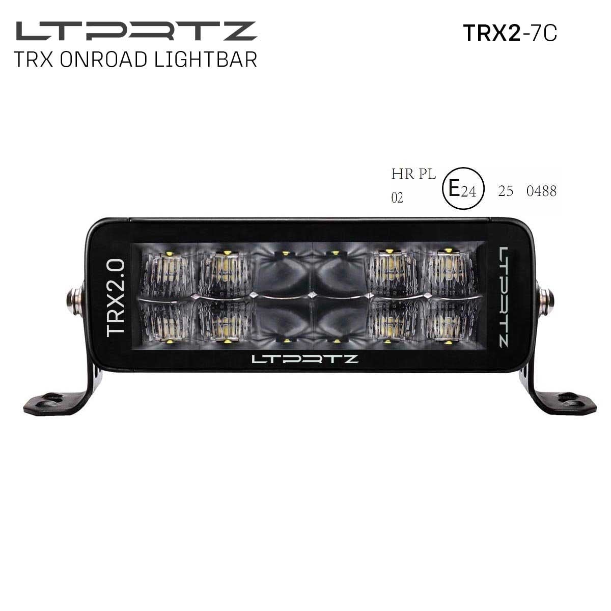 trekvoss - Lightpartz 36W 7 TRX 2.0 Combo Onroad Lightbar ECE