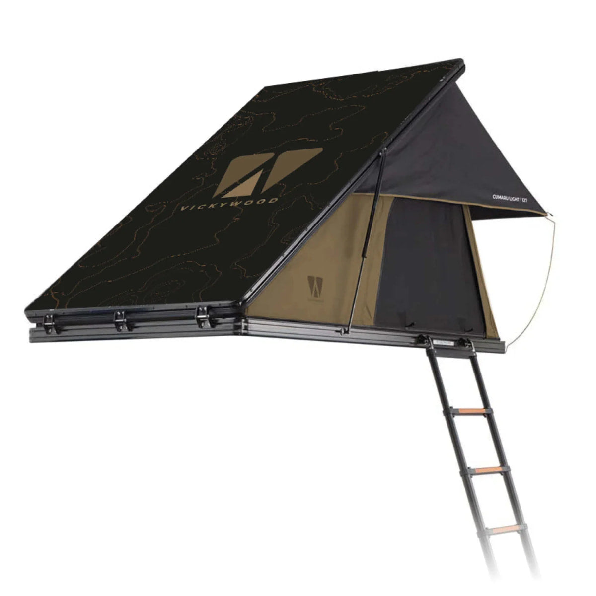 Alu Triangle Hartschalen Dachzelt CUMARU LIGHT 127 ECO