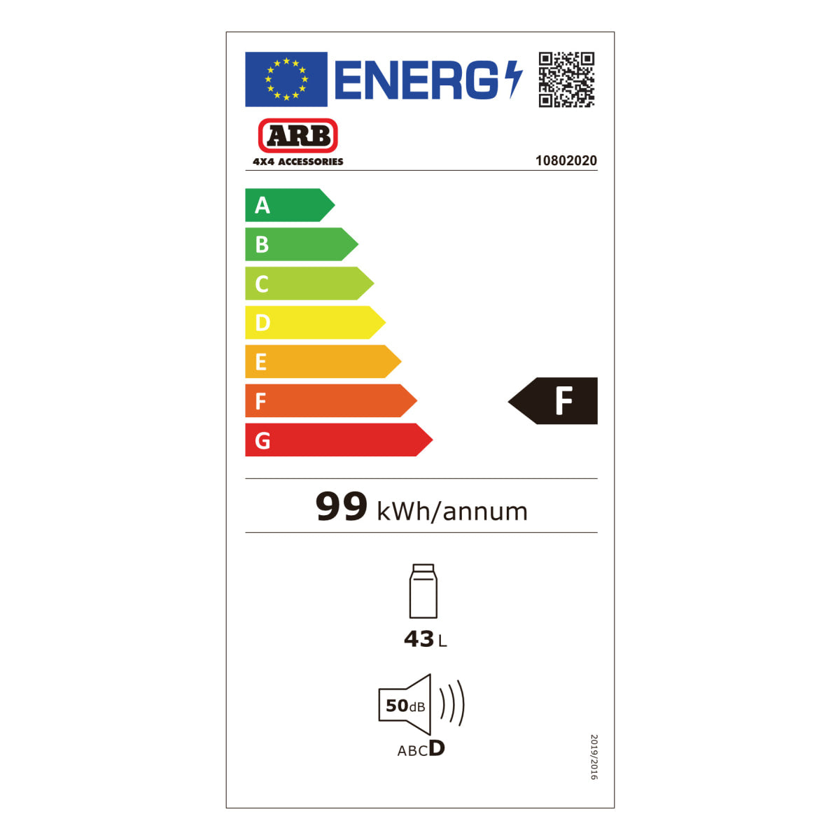 ARB ZERO SINGLE ZONE KÜHLBOX 44L 12 - V/24 - V/220 - V