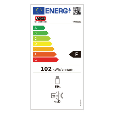 ARB ZERO SINGLE ZONE KÜHLBOX 60L 12 - V/24 - V/220 - V