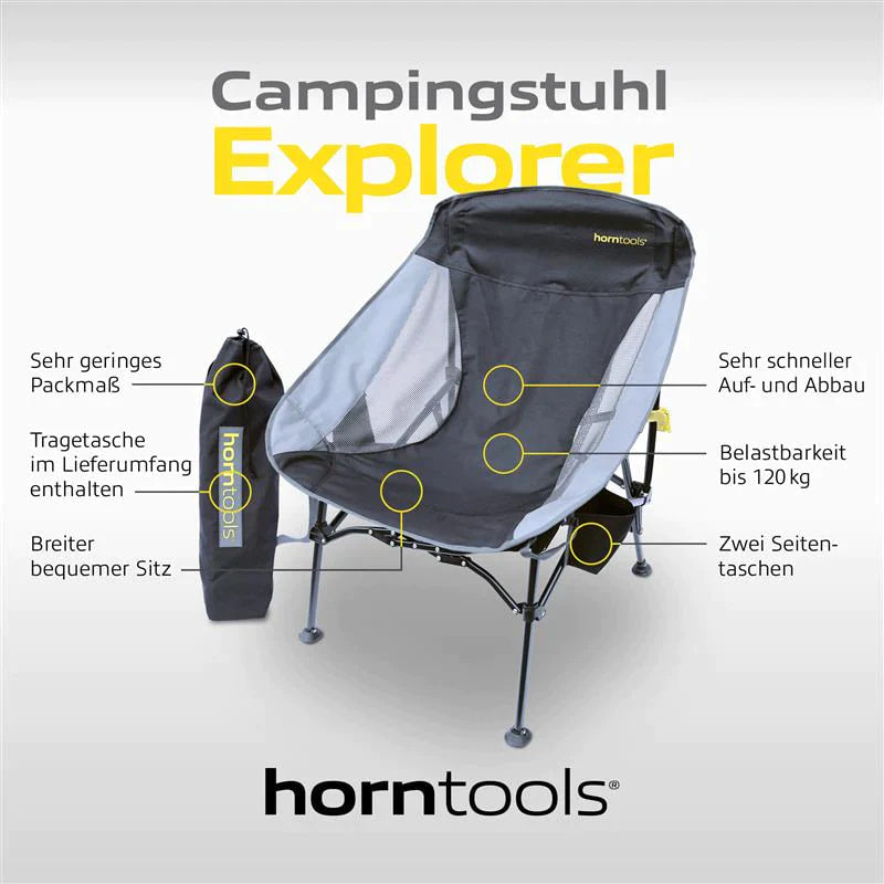 Campingstuhl Explorer von Horntools - Stuhl