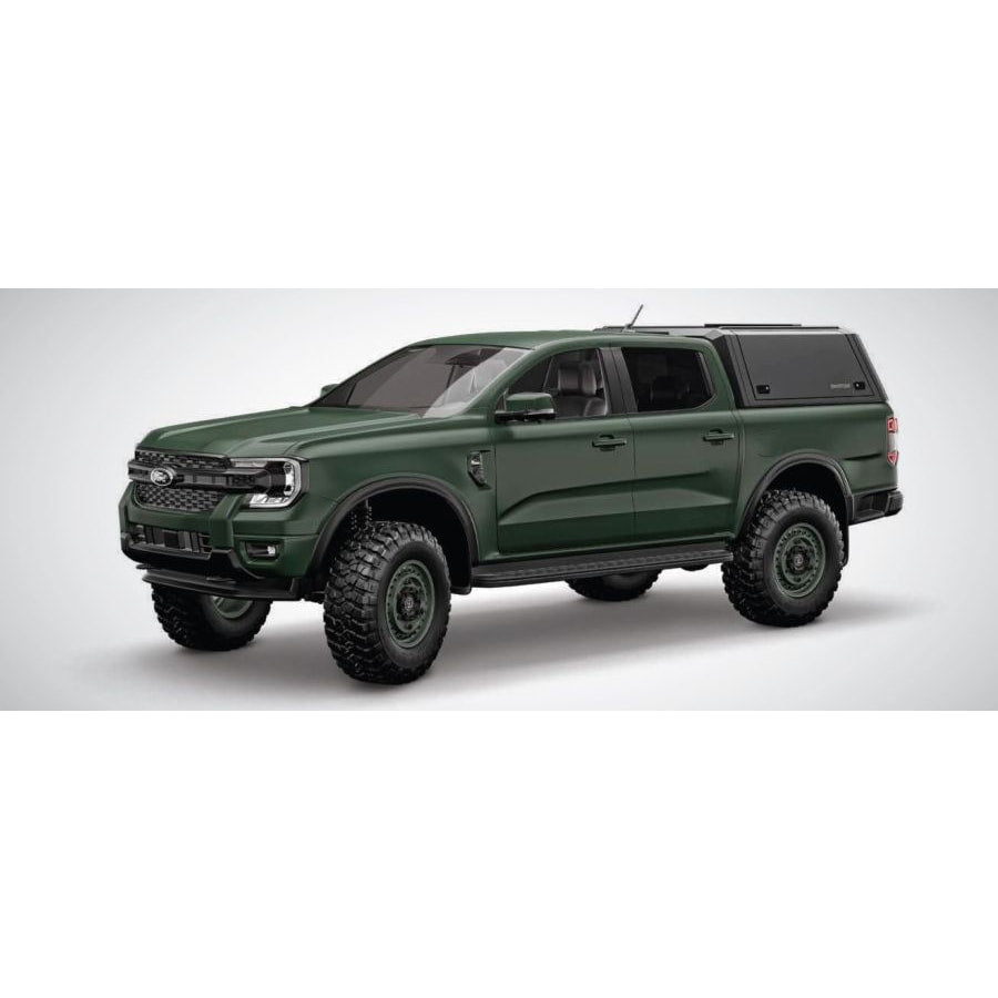 HARDTOP FORD RANGER P703 AB 23 DOPPELKABINE MATTSCHWARZ