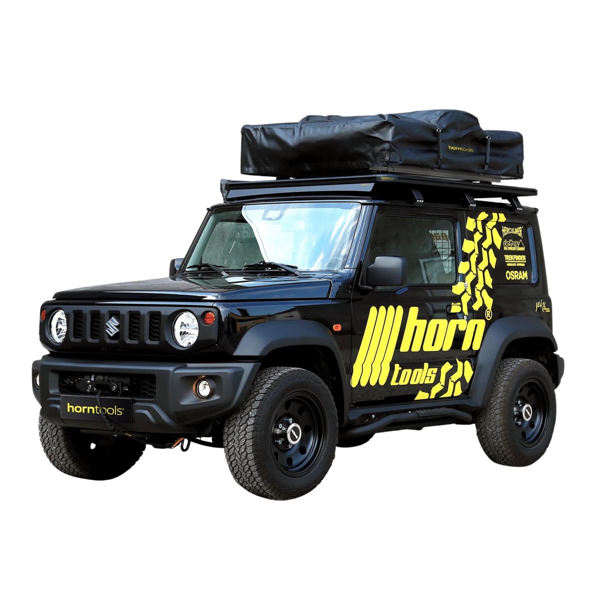 Horntools Dachträger ExRoof Suzuki Jimny GJ/HJ flach Alu