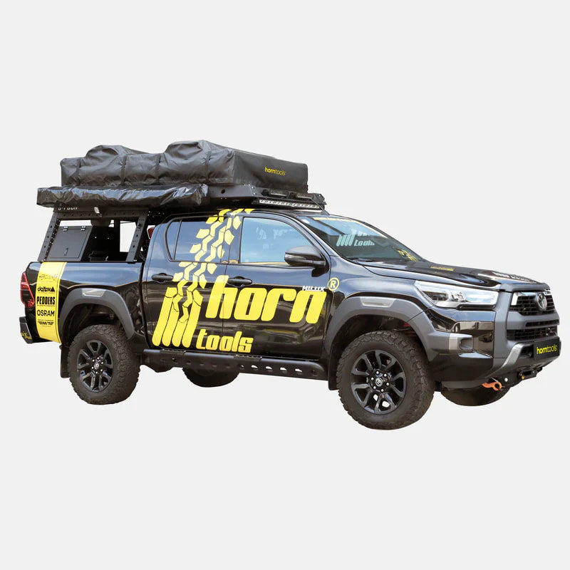 Rockslider LAPIS Aluminium für Toyota Hilux ab Bj. 2016