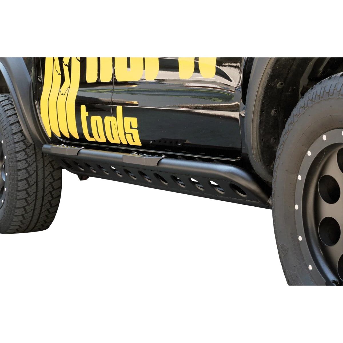 Rockslider LAPIS Aluminium schwarz für Ford Ranger und