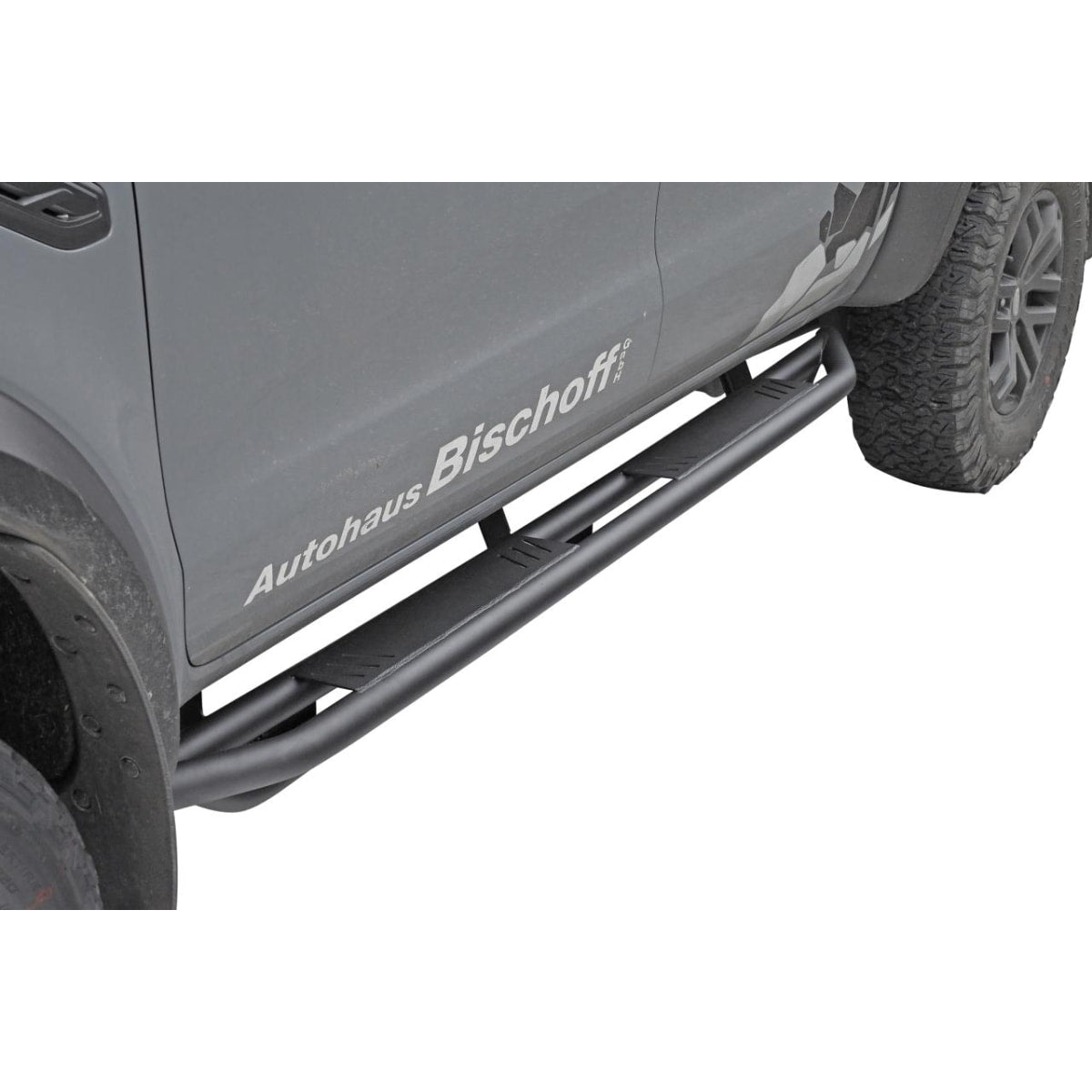 Schwarz matte Rockslider für Ford Ranger 2012-2022 Ranger