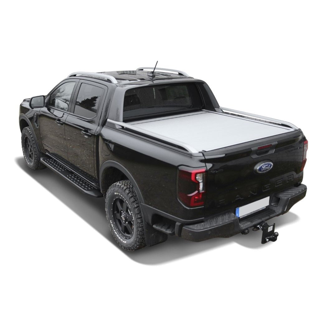 SCHWARZ MATTE TRITTBRETTER PASSEND FÜR FORD RANGER (2012-)