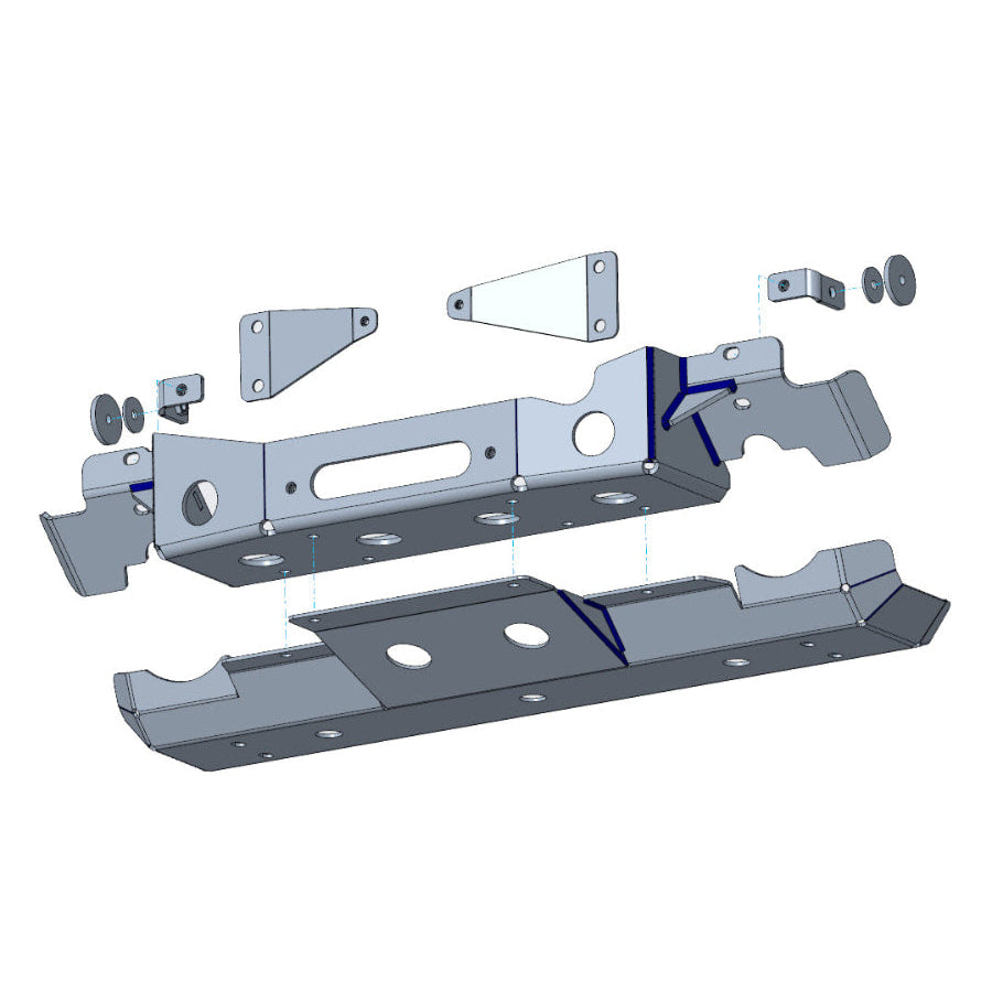 SEILWINDENANBAUSATZ INEOS GRENADIER INKL. WARN ZEON 10