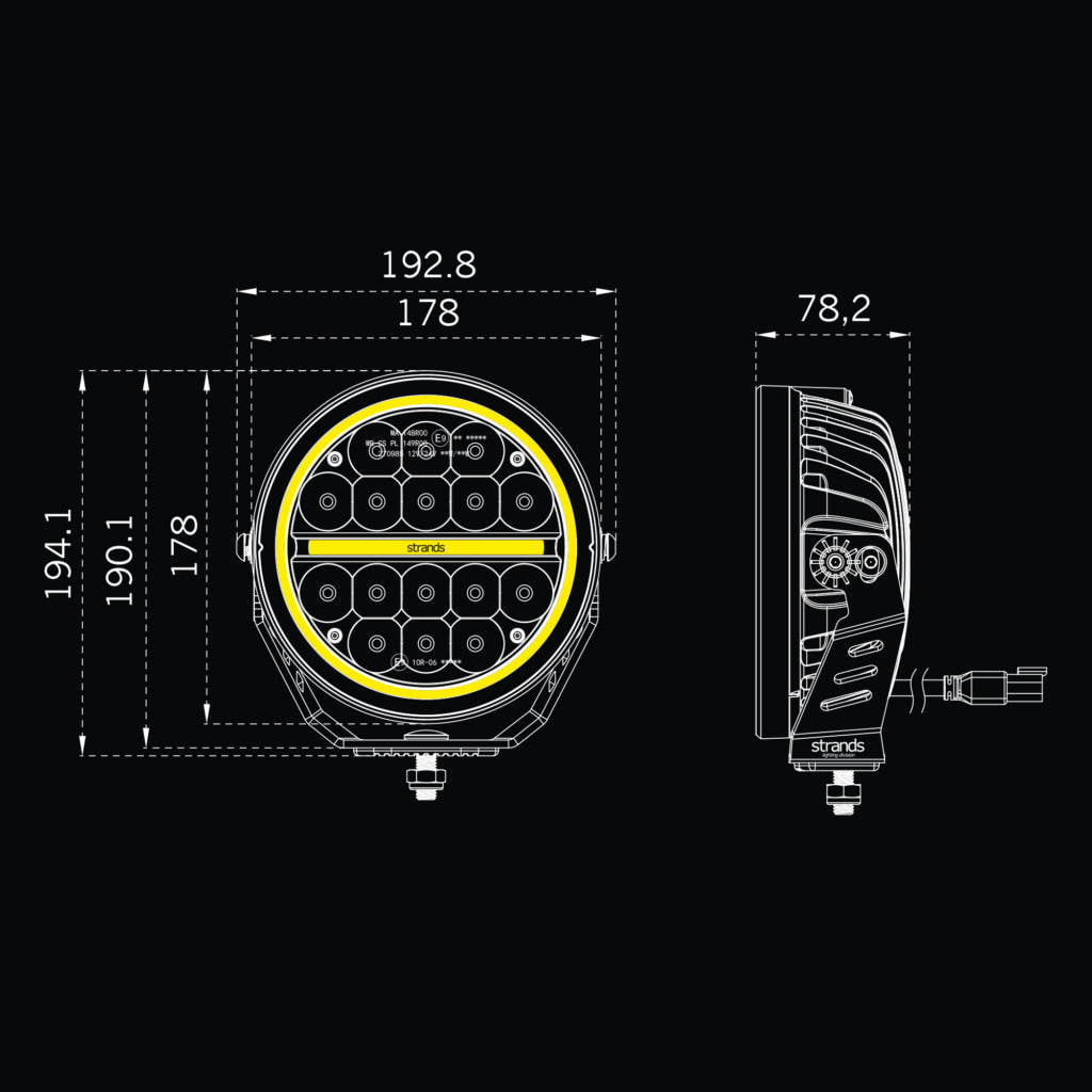 SIBERIA XP DRIVING LIGHT 7″ - Beleuchtung