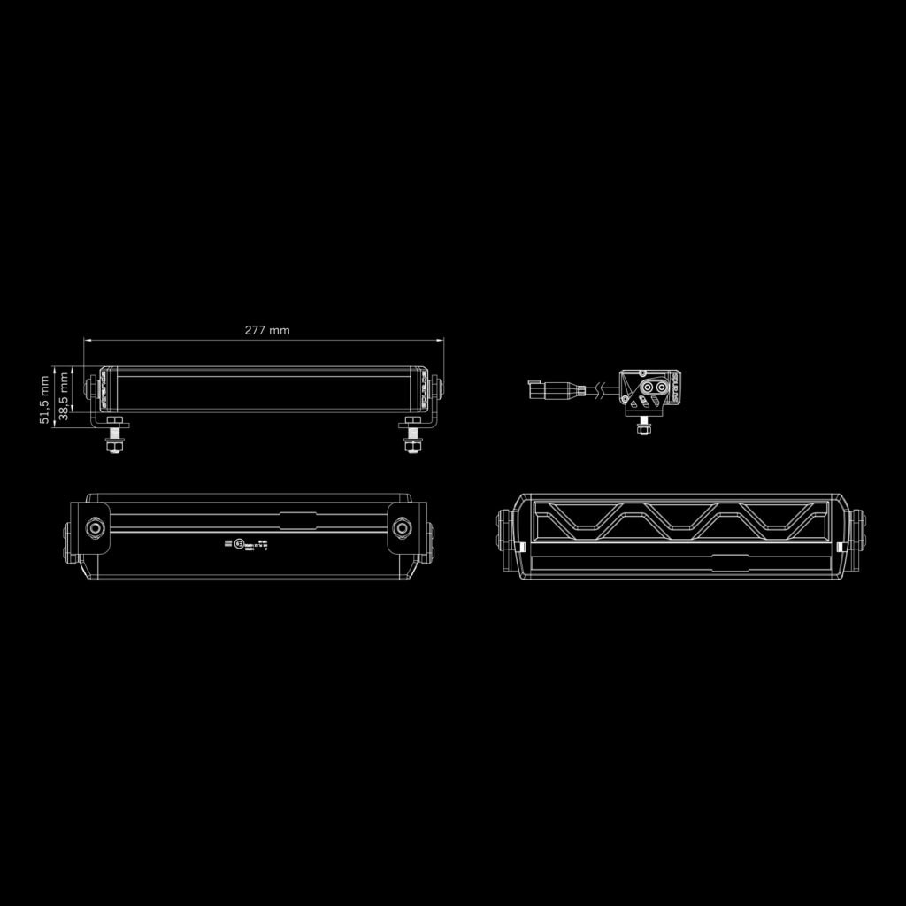 Strands FIREFLY LED BAR 10″ - Lightbar 7 bis 20