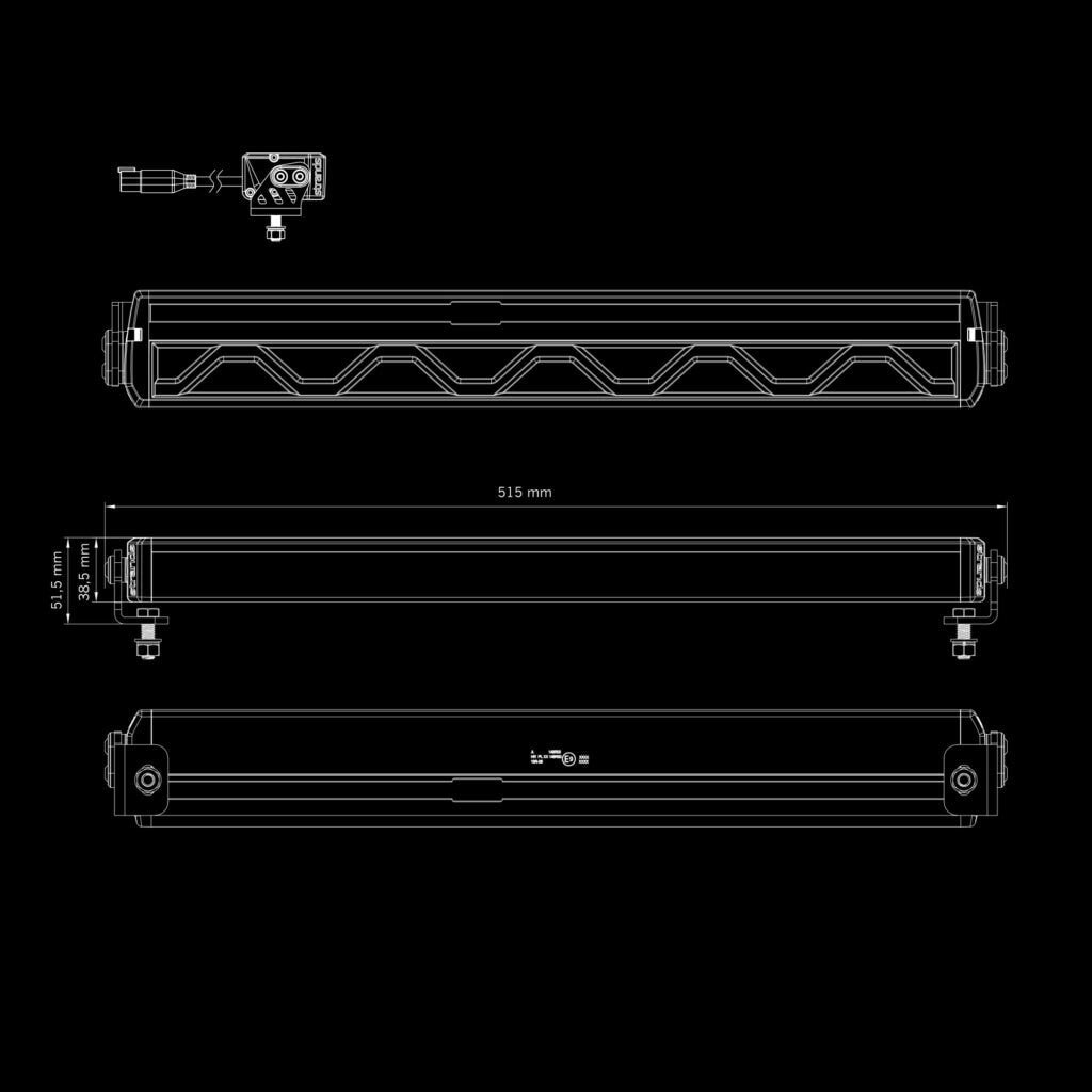 Strands FIREFLY LED BAR 20″ - Lightbar 7 bis 20