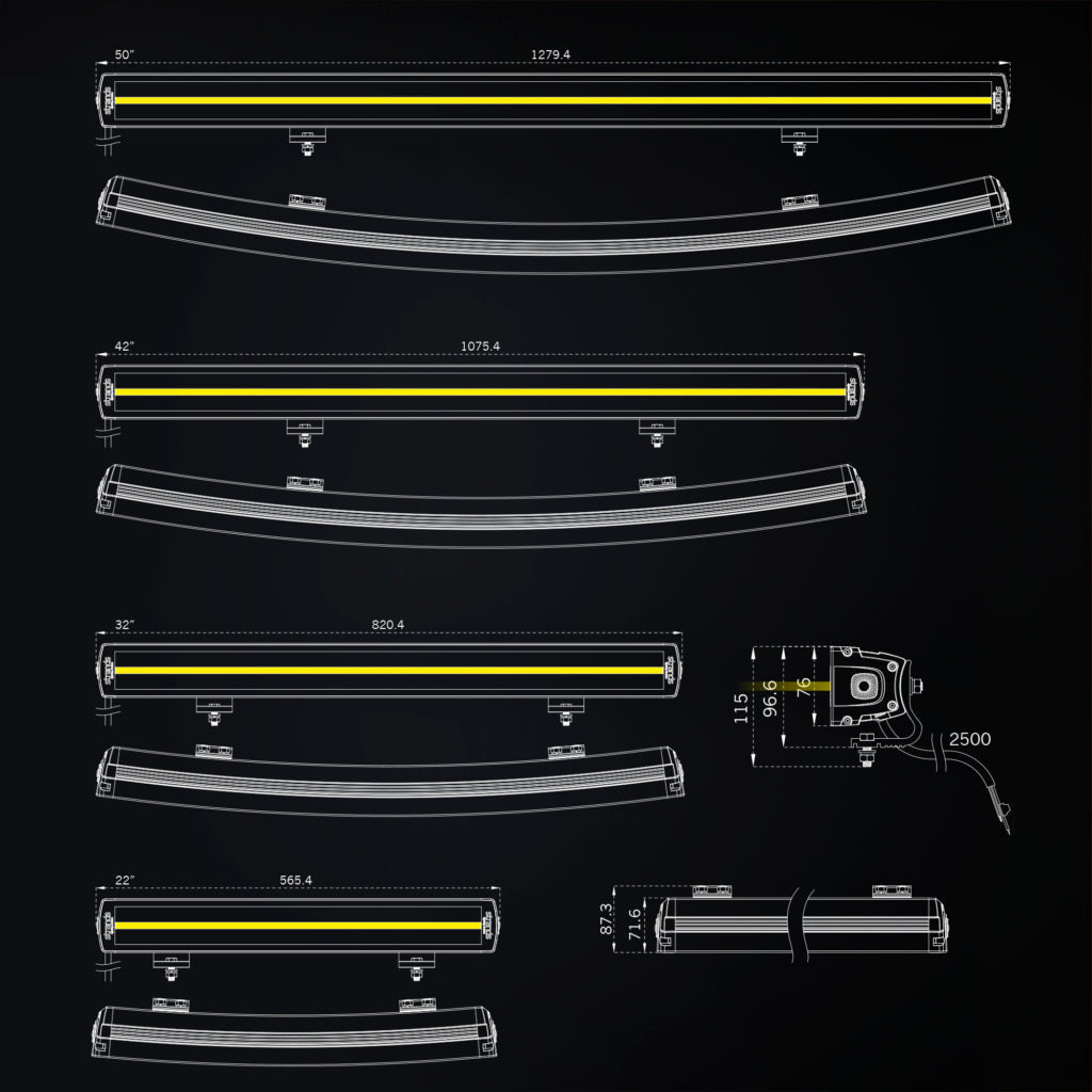 Strands SIBERIA XP DRC LED BAR 50″ - Lightbar 21’’ bis 50’’