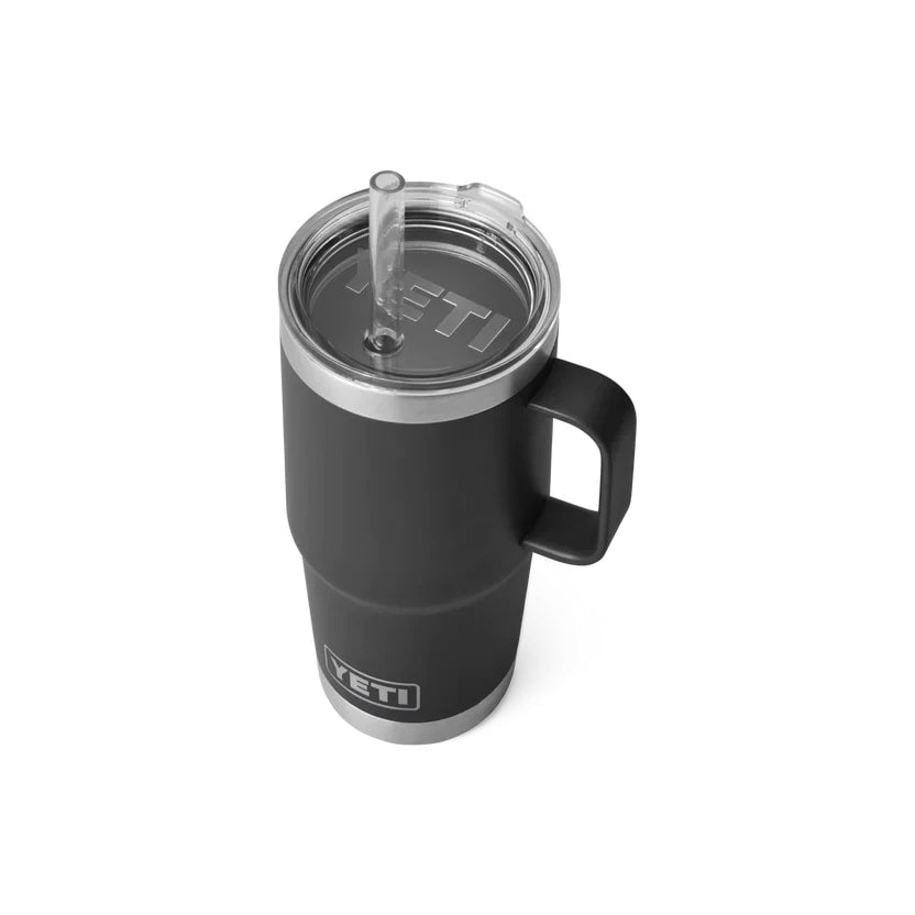 YETI RAMBLER® 25 OZ (710 ML) TRINKBECHER MIT TRINKHALM