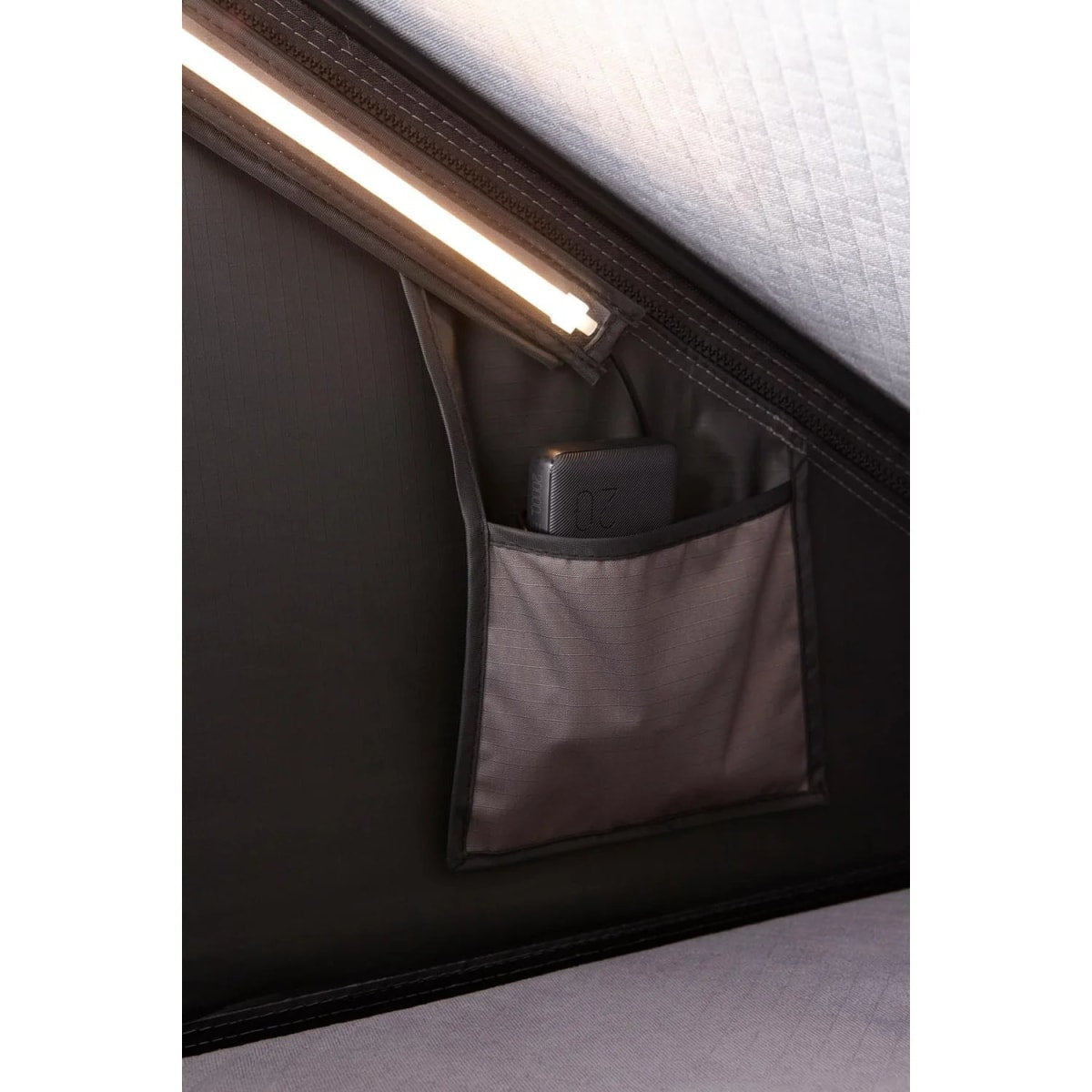 Alu Triangle Hartschalen Dachzelt CUMARU LIGHT 152 ECO grau